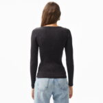 Calvin Klein Jeans Kadın Siyah Triko