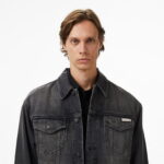 Calvin Klein 90S Fog Trucker Erkek Siyah Ceket