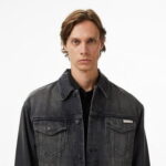 Calvin Klein 90S Fog Trucker Erkek Siyah Ceket