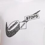 Nike Dri-Fit Gym Erkek Beyaz T-Shirt