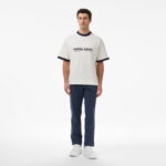 Calvin Klein Cotton Signature Slim Chino Erkek Mavi Pantolon