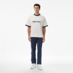 Calvin Klein Cotton Signature Slim Chino Erkek Mavi Pantolon