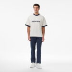 Calvin Klein Cotton Signature Slim Chino Erkek Mavi Pantolon