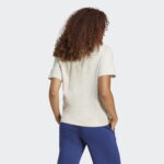 adidas Essentials Small Logo Cotton Kadın Bej T-Shirt