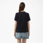 Calvin Klein Hero Classic Monologo Kadın Siyah T-Shirt