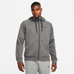 Nike Therma Erkek Gri Sweatshirt