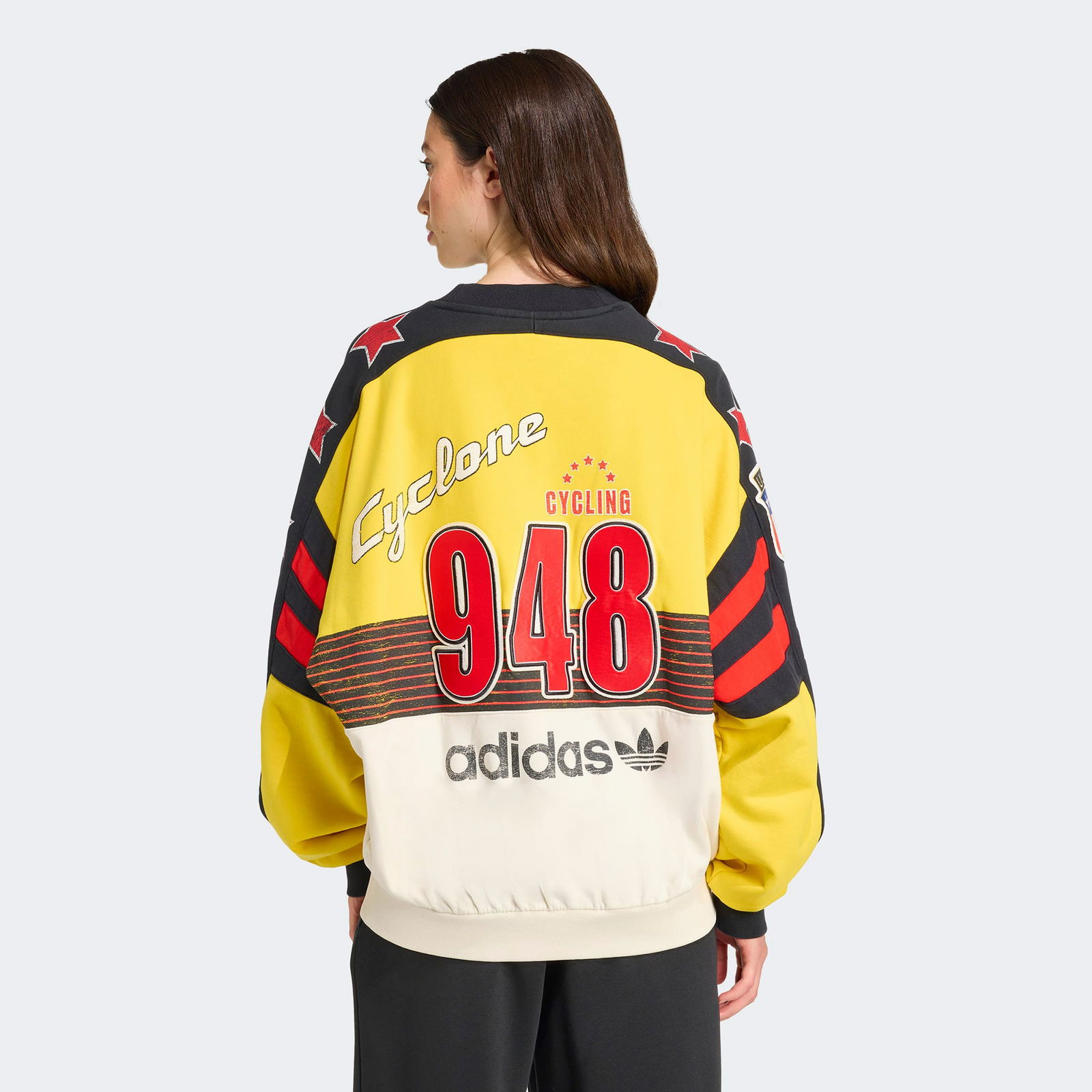 4728062D-B836-470A-B09D-A19B3693Cca1_Size2000X2000_Cropcenter Adidas Archive Cycling Kadın Sarı Vintage Sweatshirt