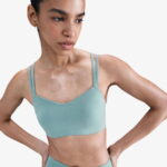 Nike Dri-Fit Zenvy Strappy Kadın Yeşil Bra