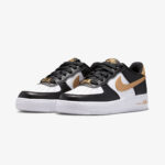 Nike Air Force 1 Genç Çocuk Siyah Spor Ayakkabı