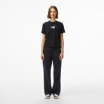 Calvin Klein Archive Logo Classic Kadın Siyah T-Shirt