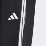adidas Essentials 3 Stripes French Terry Cuffed Kadın Siyah Eşofman Altı