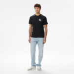 Calvin Klein Abstract Graphic Erkek Siyah T-Shirt