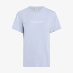 Calvin Klein Hero Logo Regular Kadın Mavi T-Shirt