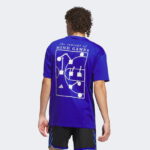 adidas Basketball Graphic Erkek Mavi T-Shirt