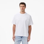 Calvin Klein Fashion Logo Erkek Beyaz T-Shirt