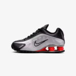 Nike Shox R4 Genç Çocuk Gri Spor Ayakkabı