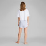 Calvin Klein Cotton Boxy Crop Pride Kadın Beyaz T-Shirt