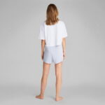 Calvin Klein Cotton Boxy Crop Pride Kadın Beyaz T-Shirt