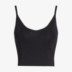 Calvin Klein Rayon Sweater Bralette Kadın Siyah Triko