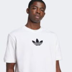 adidas Oversize Erkek Beyaz T-Shirt