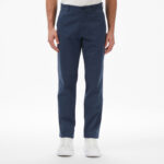 Calvin Klein Cotton Signature Slim Chino Erkek Mavi Pantolon