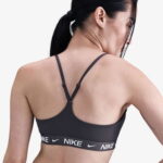 Nike Dri-Fit Indy Light Support Kadın Gri Bra