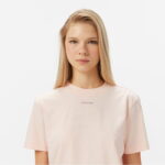 Calvin Klein Classic Logo Kadın Pembe T-Shirt