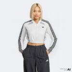 ژاکت سفید زنانه آدیداس آدیکالور تیمگیست - تصویر 10