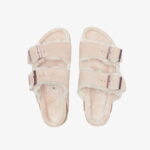 Birkenstock Arizona Shearling Kadın Krem Terlik