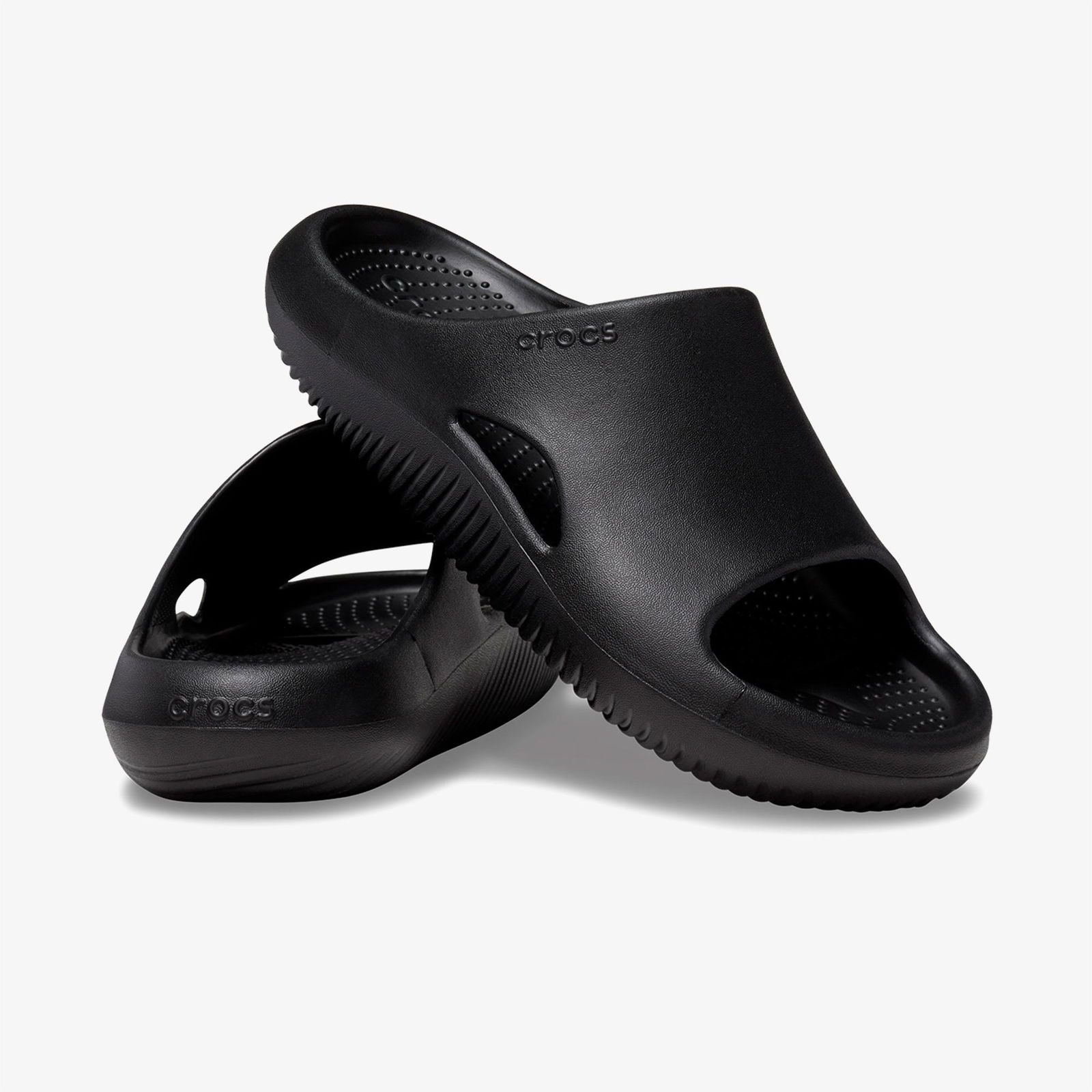 56E84172-4F79-4526-B96F-1662B239D10F_Size2000X2000_Cropcenter Crocs Mellow Recovery Slide Erkek Siyah Terlik