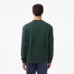 Calvin Klein Terry Badge Erkek Yeşil Sweatshirt