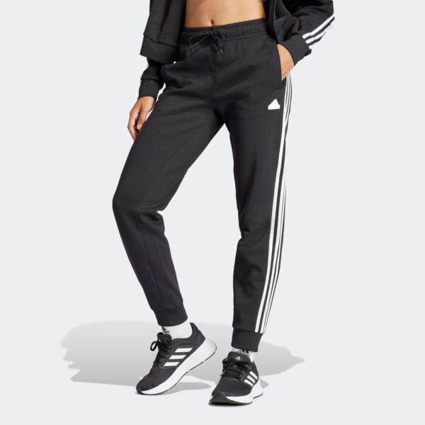 Adidas Future Icons 3 Stripes Kadın Siyah Günlük Eşofman Altı