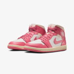 Jordan Air 1 Mid Kadın Pembe Spor Ayakkabı