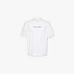 Calvin Klein Standard Logo Crewnk  Erkek Beyaz T-Shirt