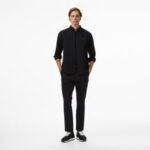 Calvin Klein Solid Oxford Classic Erkek Siyah Gömlek