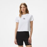 تی شرت سفید زنانه مونولوگو کالوین کلاین مونولوگو - تصویر 16