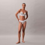 شورت خاکستری زنانه Calvin Klein برزیلی - تصویر 22