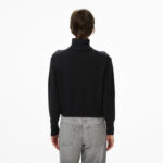 Calvin Klein Chenille Monologo Kadın Siyah Triko