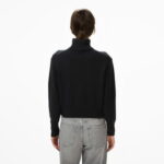 Calvin Klein Chenille Monologo Kadın Siyah Triko