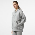 Nike Sportswear Phoenix Fleece Oversize Hoodie Kadın Gri Sweatshirt