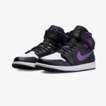 Jordan Air 1 Hi FlyEase Erkek Siyah Spor Ayakkabı