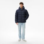 Calvin Klein Md Wt Nyln Chnnld Erkek Mavi Ceket