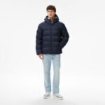 Calvin Klein Md Wt Nyln Chnnld Erkek Mavi Ceket