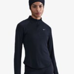Nike Dri-Fit Tempo Swoosh Run Kadın Siyah T-Shirt