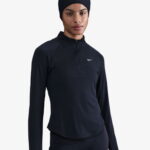 Nike Dri-Fit Tempo Swoosh Run Kadın Siyah T-Shirt