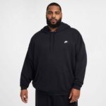 Nike Club Fleece Erkek Siyah Sweatshirt