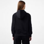 Calvin Klein Jeans Monologo Regular Kadın Siyah Hoodie