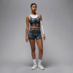 پاتابه مشکی زنانه با چاپ همه جانبه با مار جوردن اسپورت - تصویر 16