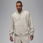 Jordan Dri-Fit Sport Crossover Fleece Erkek Gri Sweatshirt