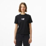 Calvin Klein Archive Logo Classic Kadın Siyah T-Shirt